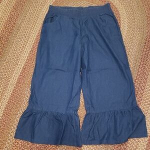 Umgee Navy Elastic Waist Pants